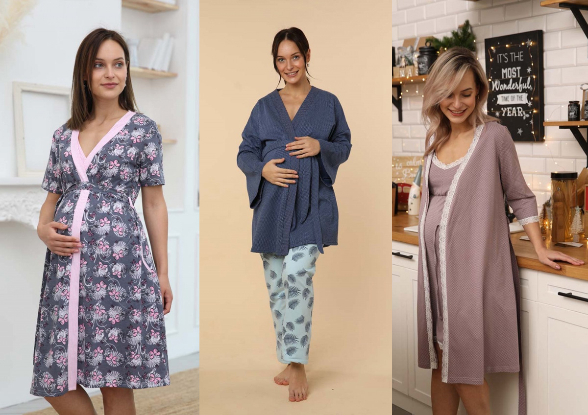 Домашняя одежда для беременных и кормящих: какой стиль выбрать?