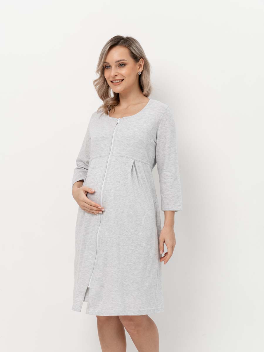  серебристый меланж/белый