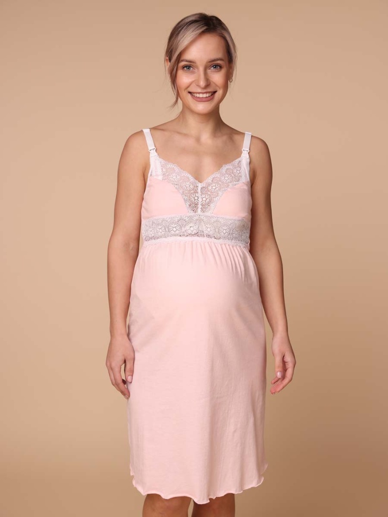  персиковый/белый