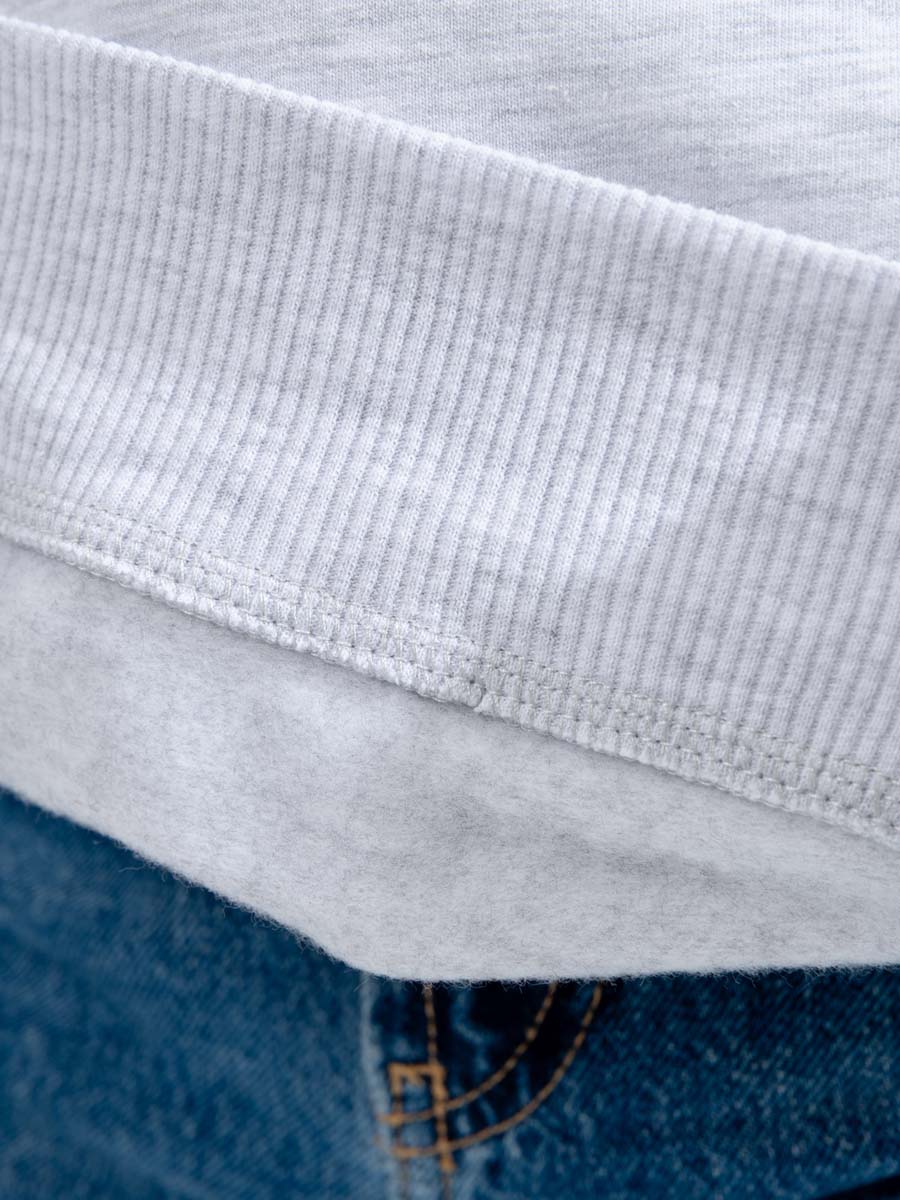  серый меланж