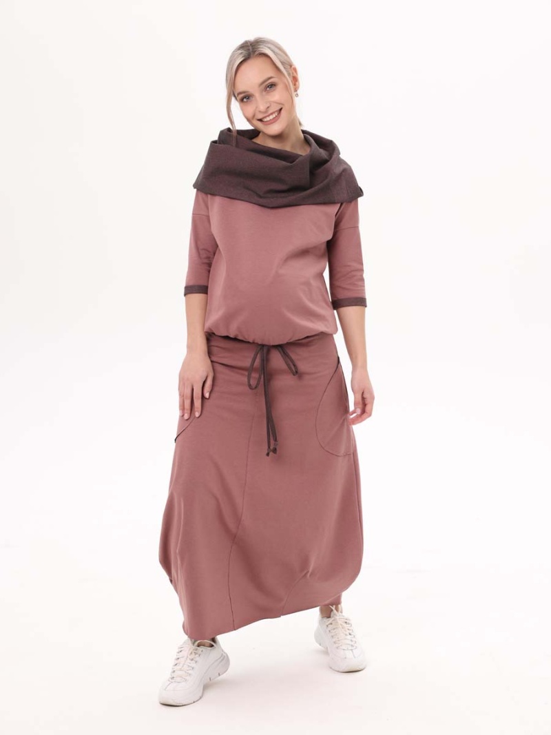  розово-коричневый