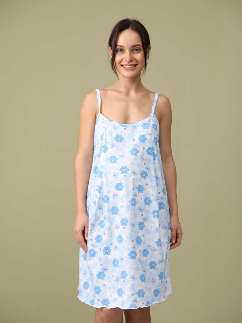  синий/белый