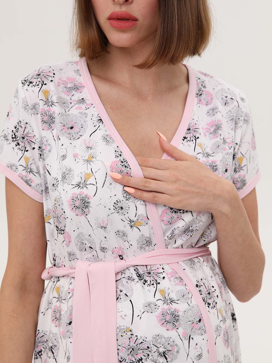  белый/розовый/серый