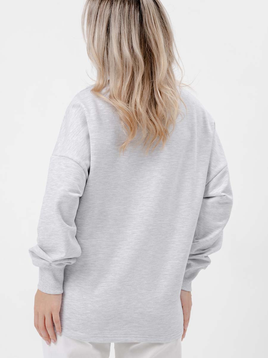  серый меланж