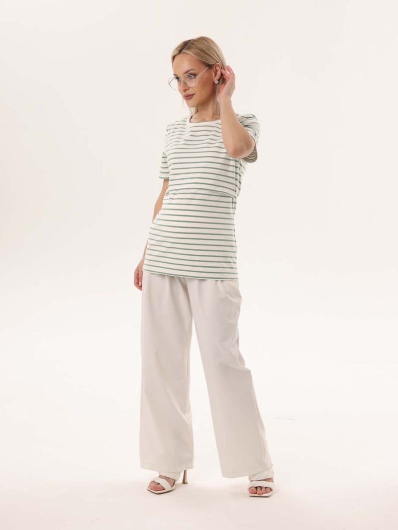  молочный/оливковый