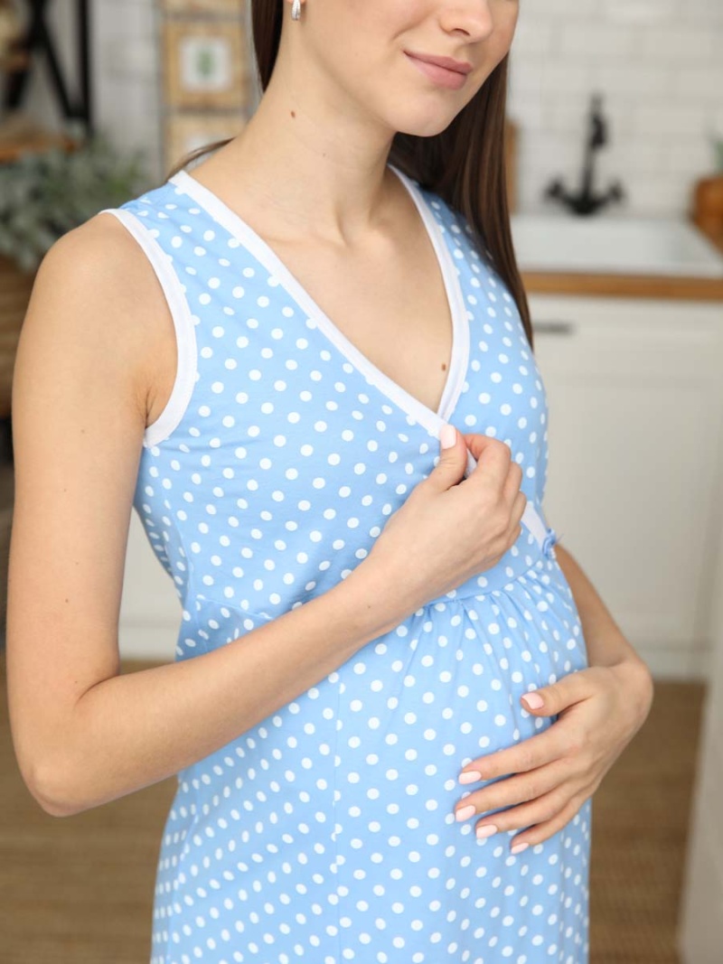 1-НМП 23601 Сорочка  для беременных и кормящих женщин