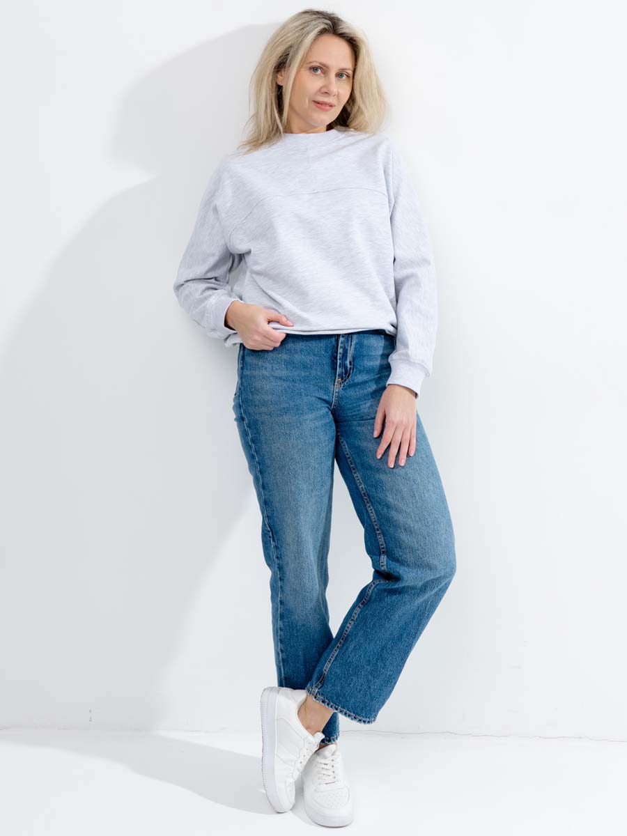  серый меланж