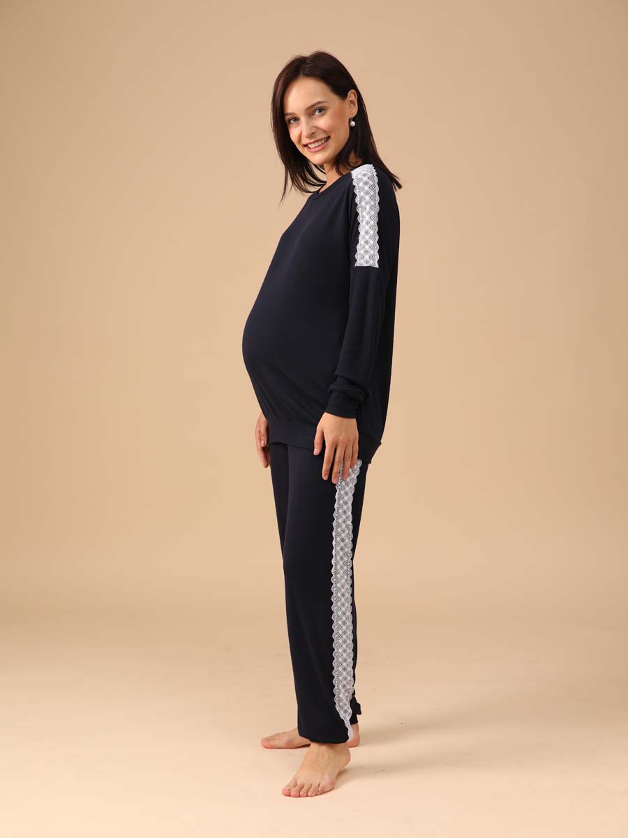  синий/белый