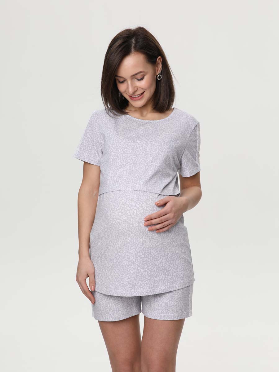  серый/белый