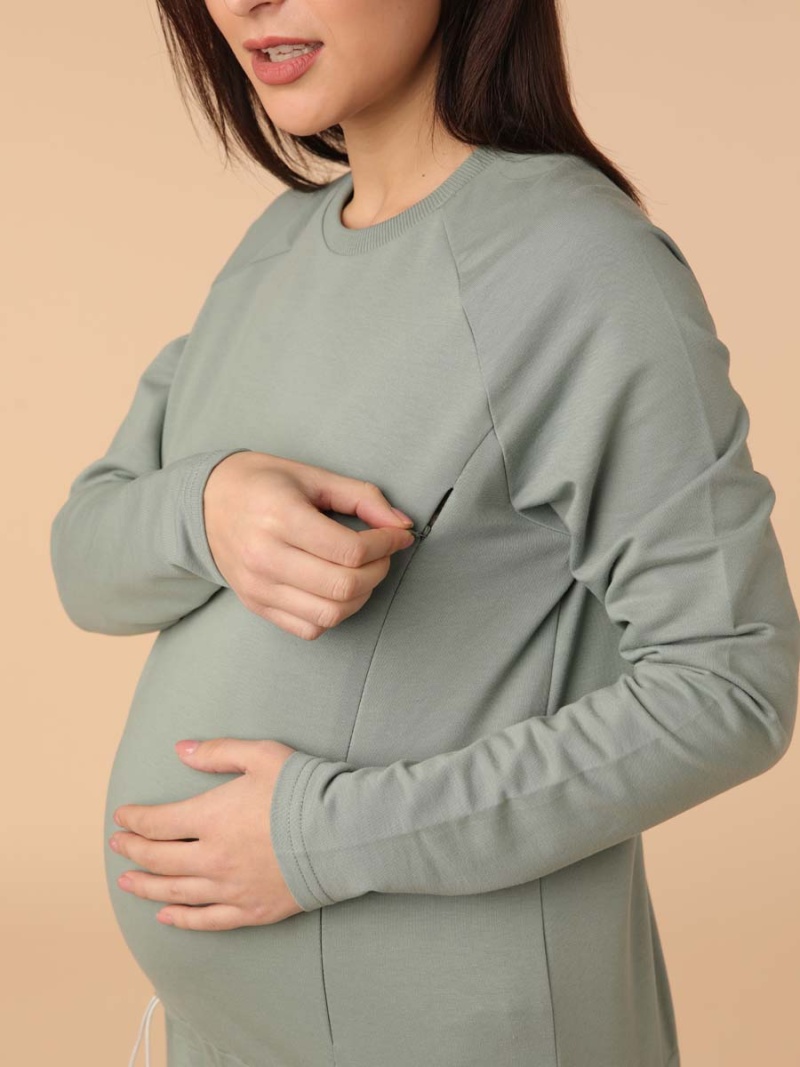2-НМ 62314 Джемпер женский для беременных и кормящих женщин