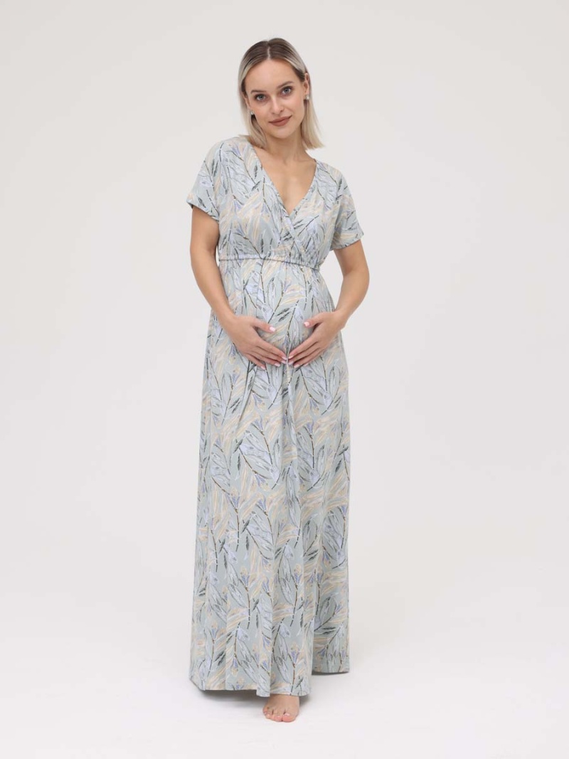 3-НМ 60909 Платье женское для беременных и кормящих женщин