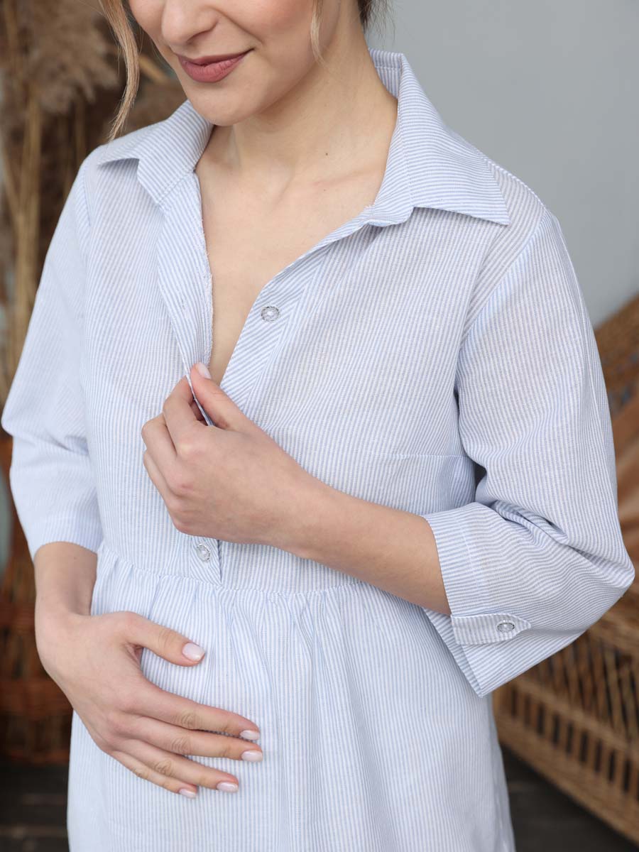  белый/голубой