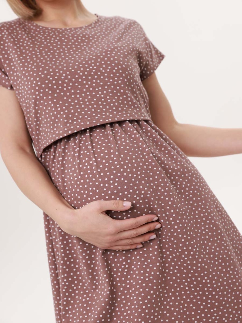 3-НМ 62002 Платье женское для беременных и кормящих женщин