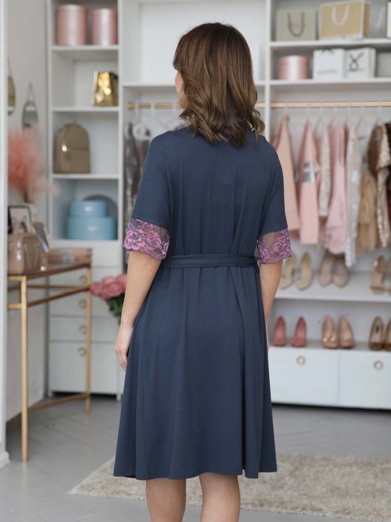  антрацитовый/розовый