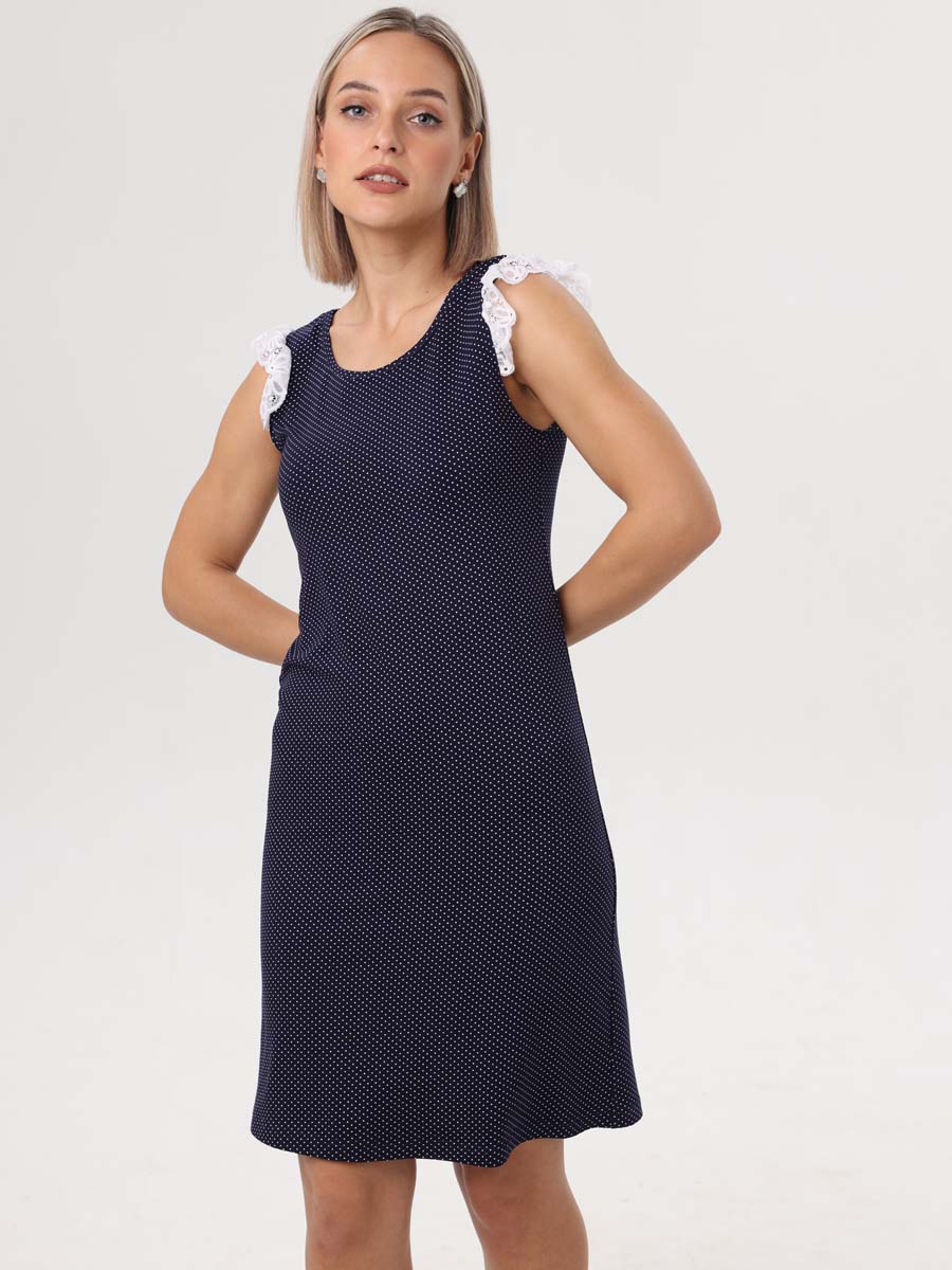  синий/белый