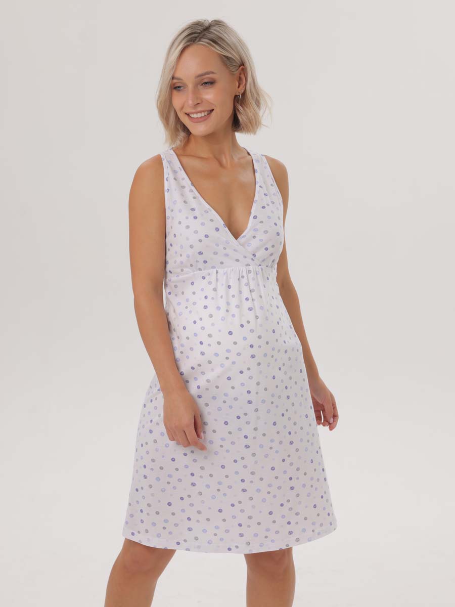  сиреневый/белый