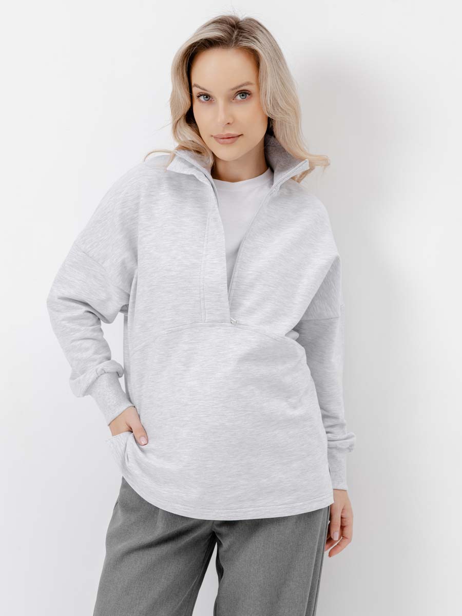  серый меланж