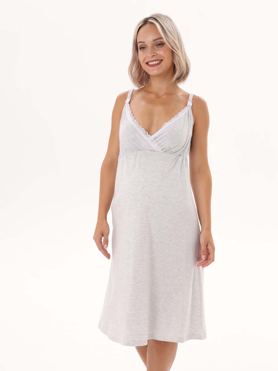  серебристый меланж/белый