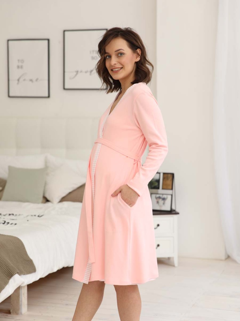  персиковый/белый