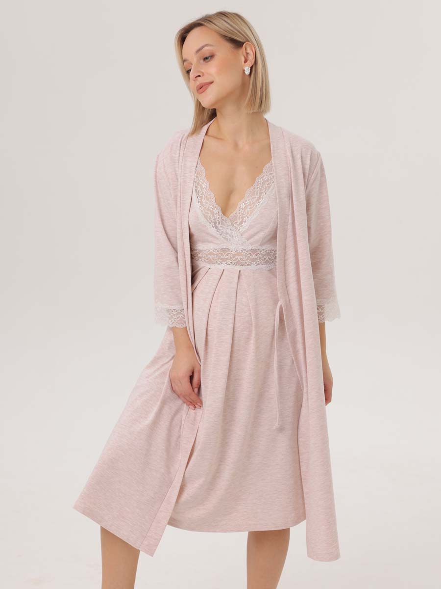  бежевый меланж/молочный