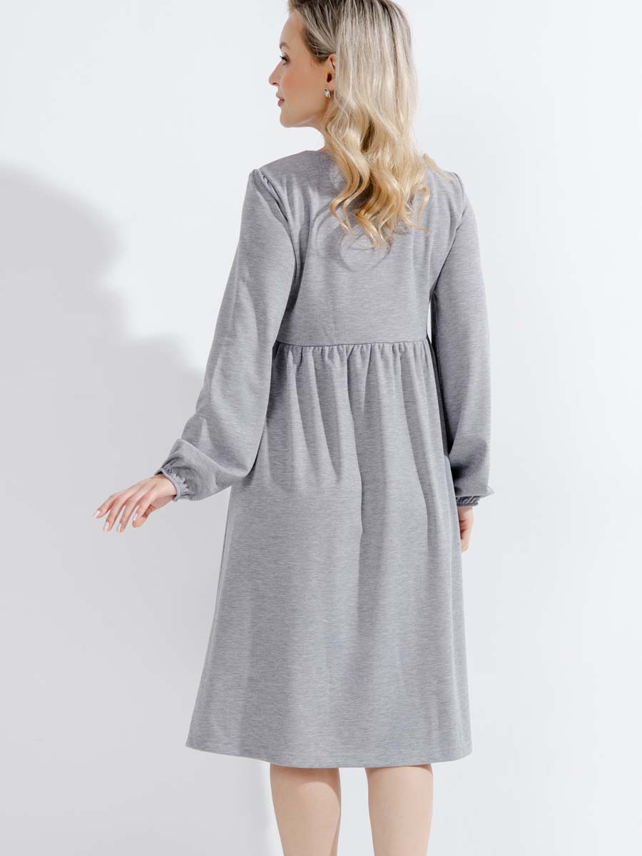  серый меланж