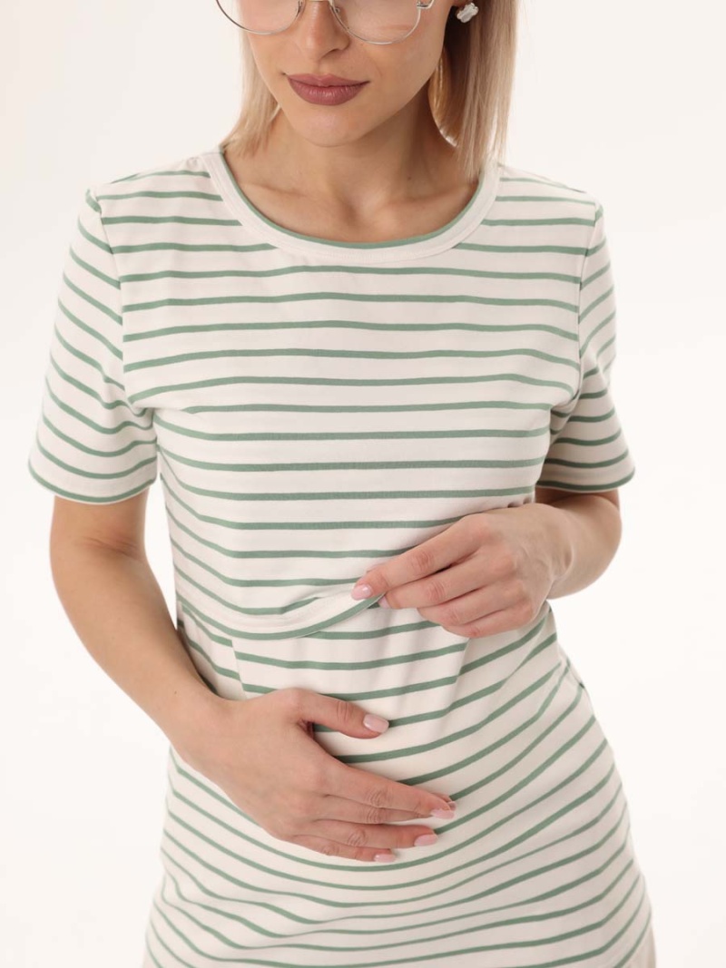  молочный/оливковый