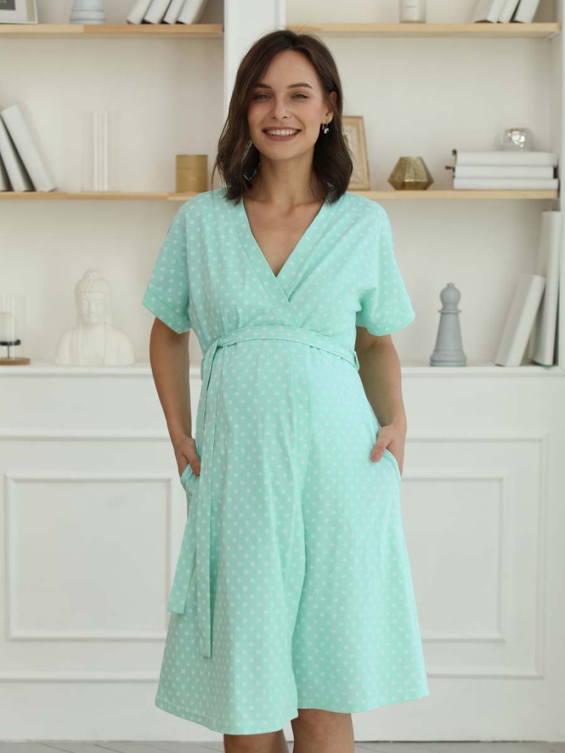  бирюзовый/белый