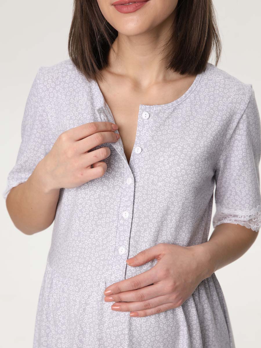  серый/белый