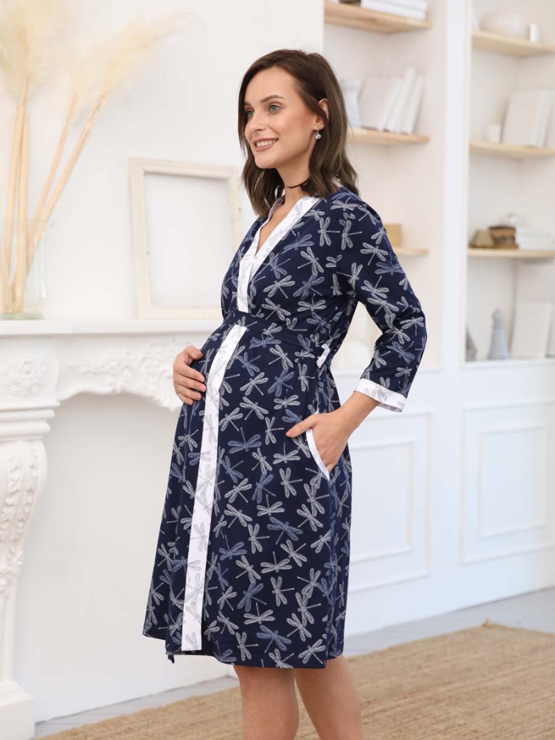  синий/белый