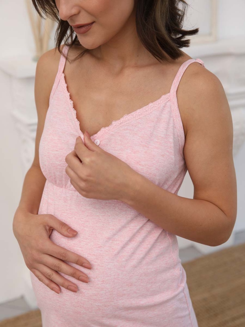  розовый меланж