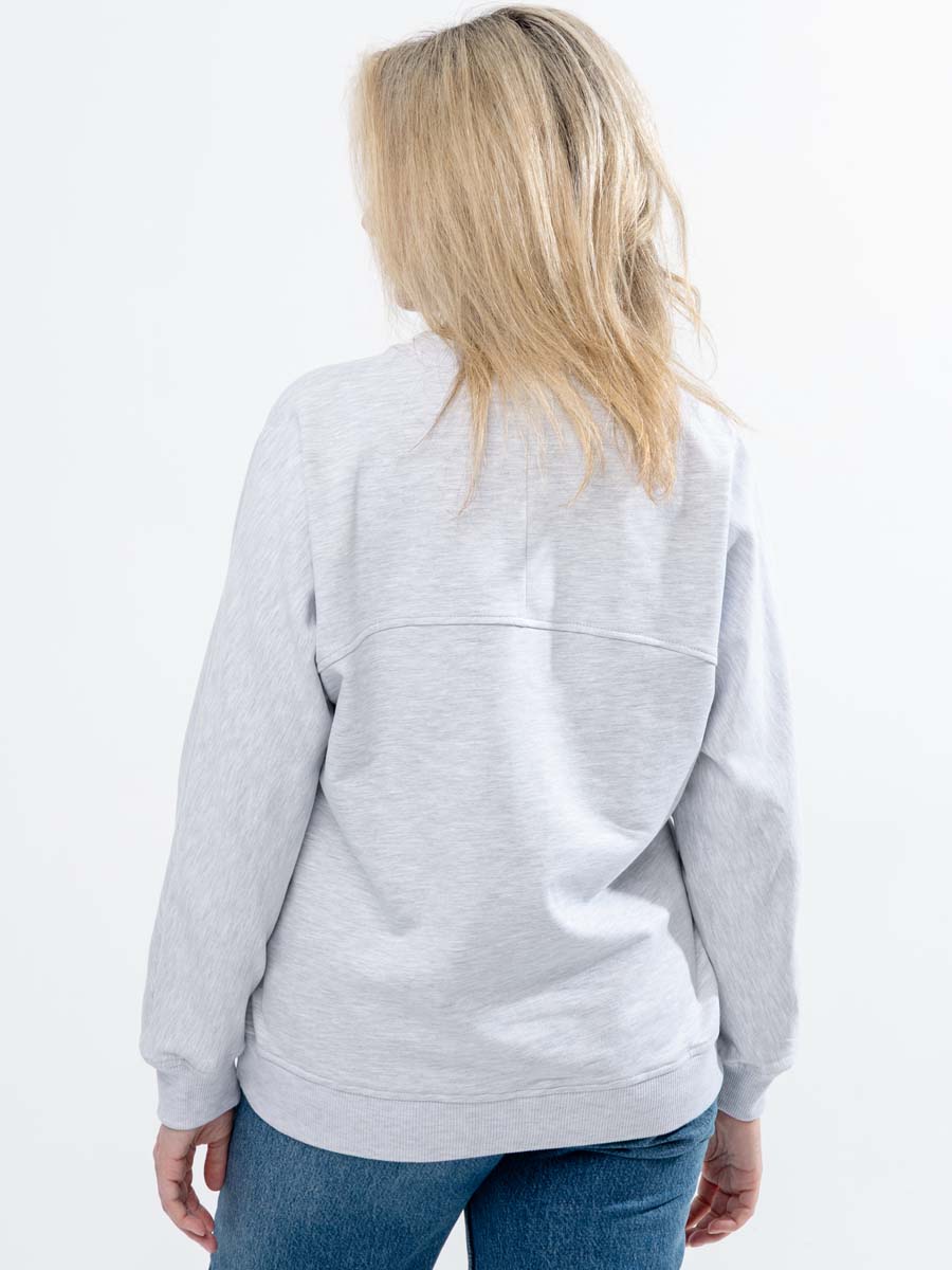  серый меланж