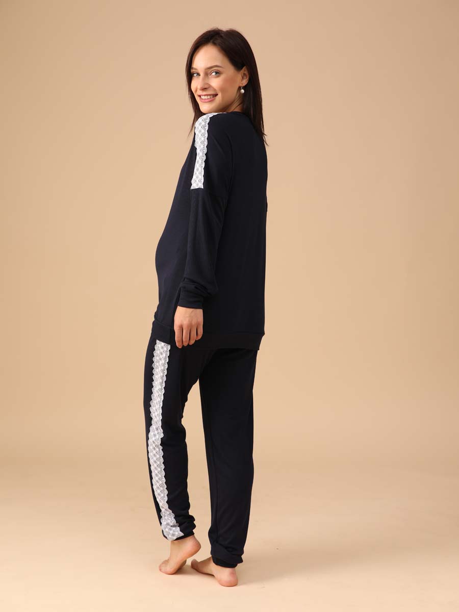  синий/белый