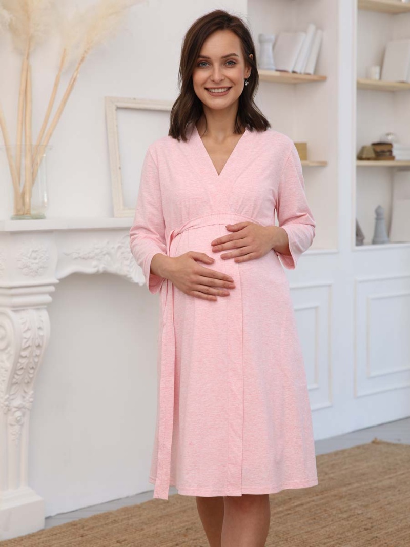  розовый меланж