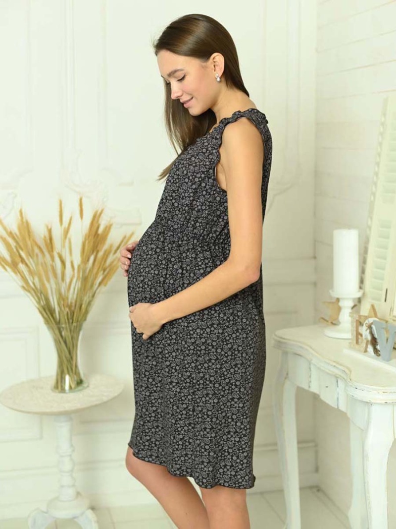 1-НМП 21701 Сорочка  для беременных и кормящих женщин