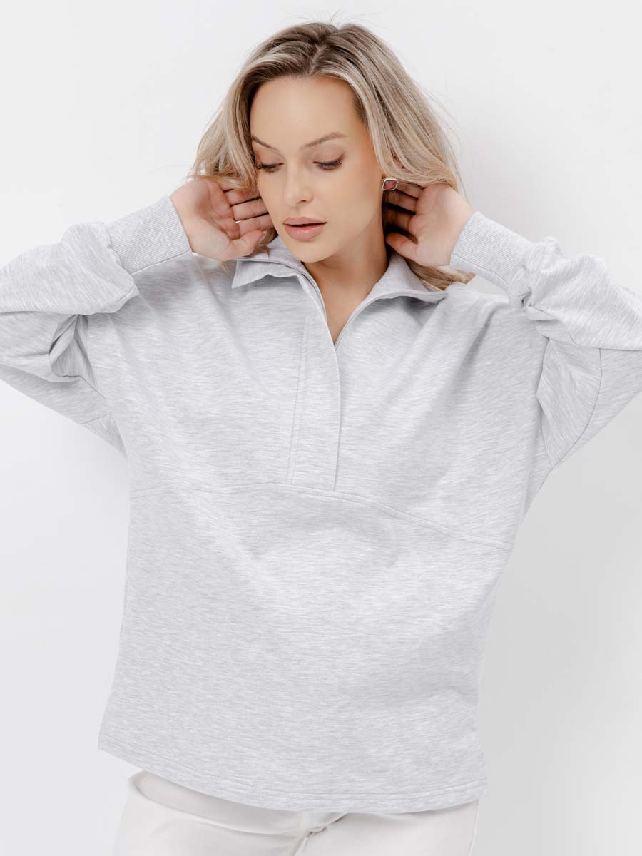  серый меланж