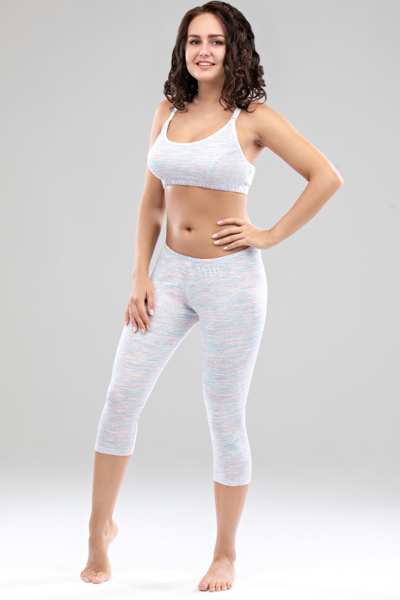  голубой/коралловый