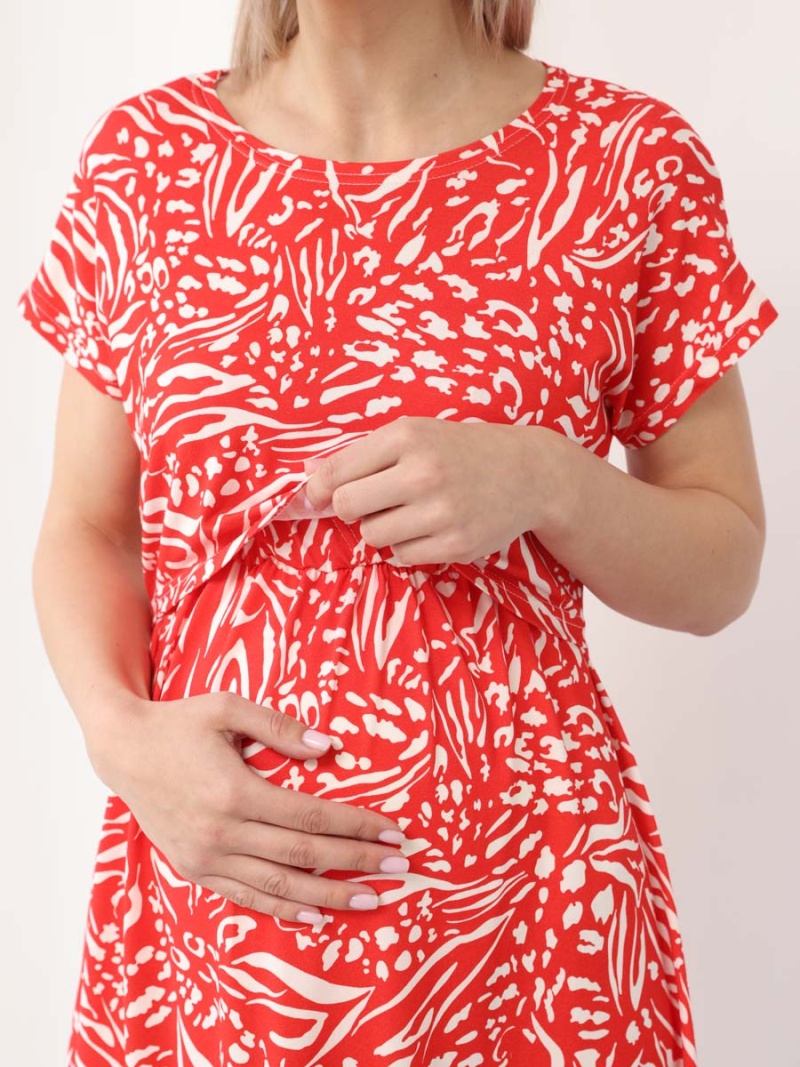3-НМ 62009 Платье женское для беременных и кормящих женщин