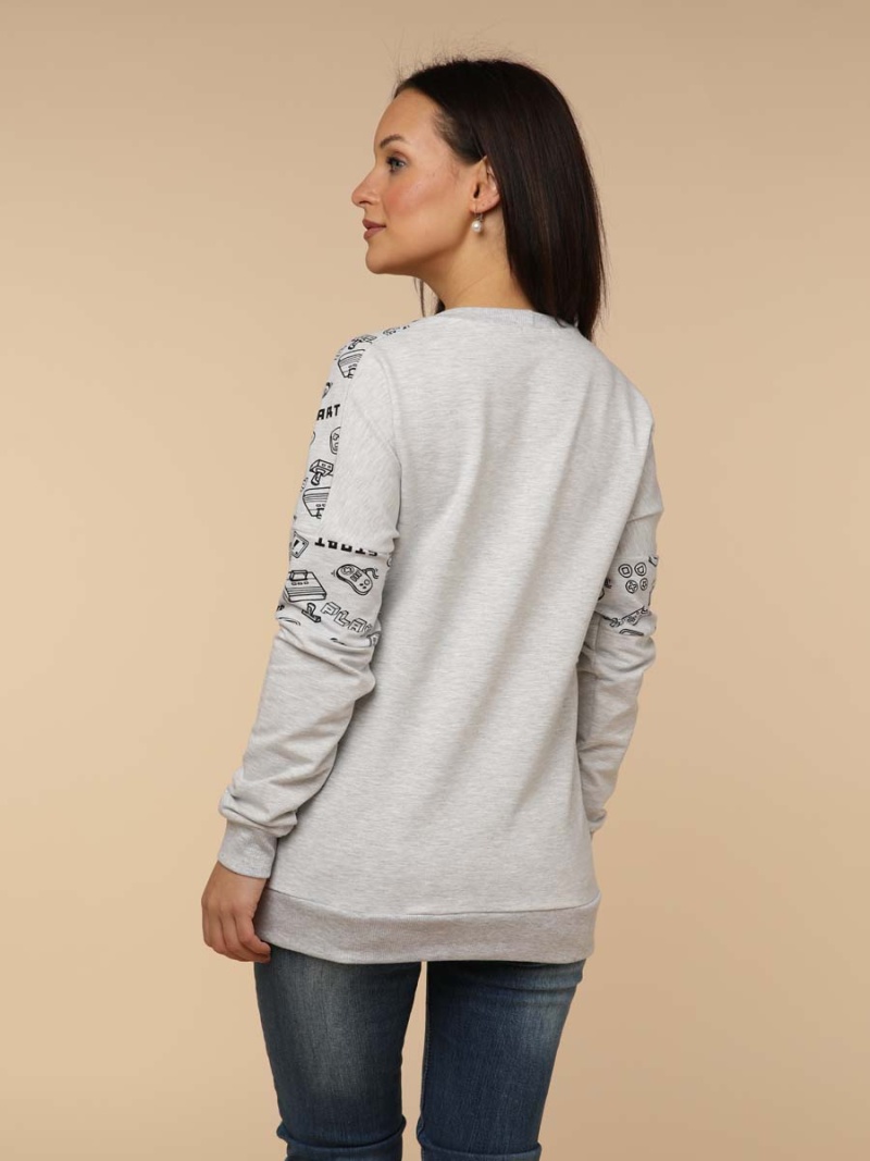  серый меланж