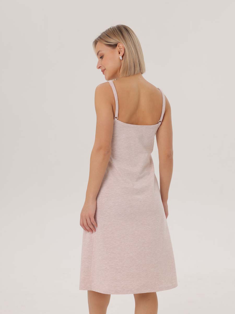  бежевый меланж/молочный