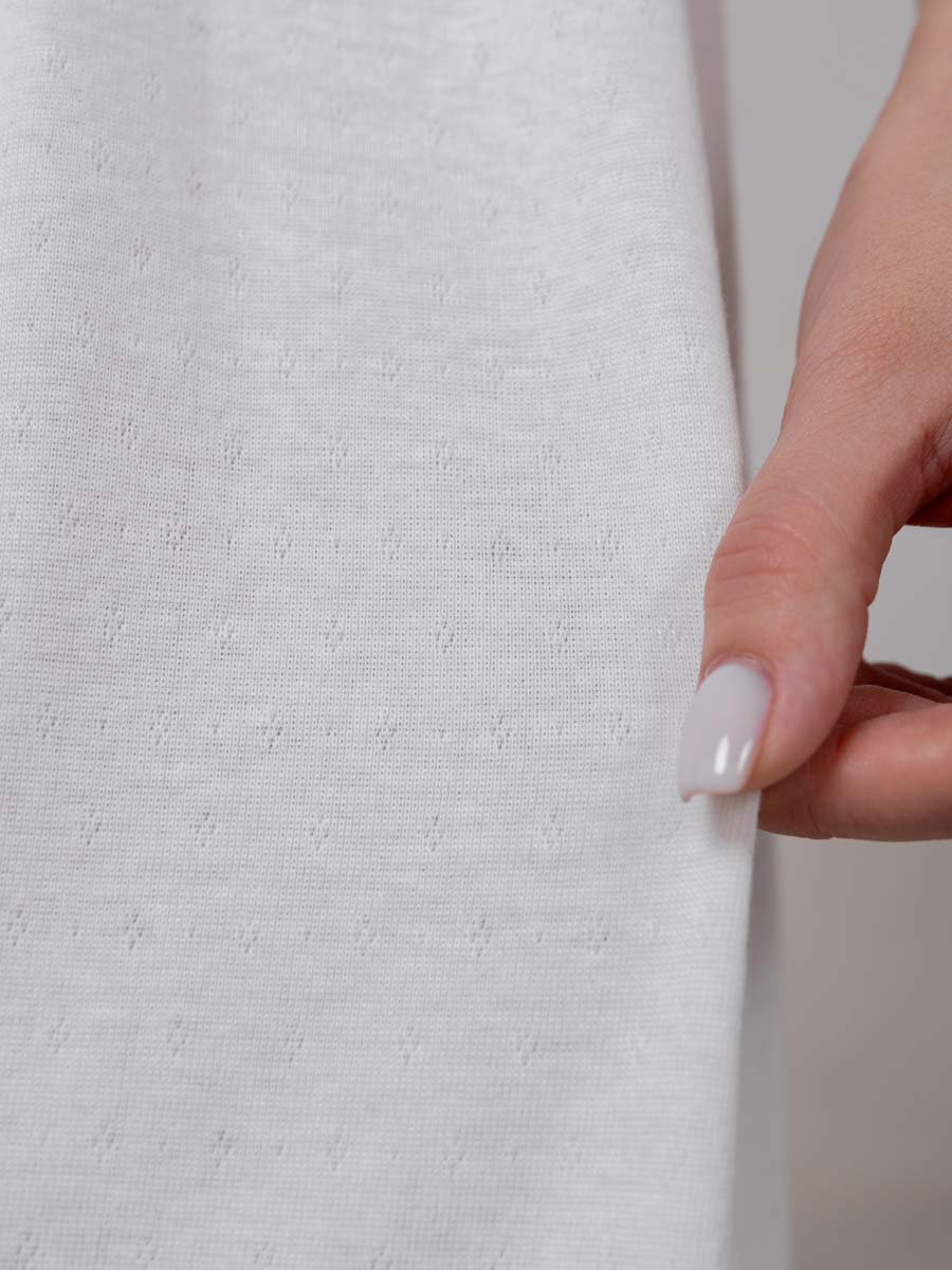 Ночная сорочка в роддом для беременных и кормящих молочный