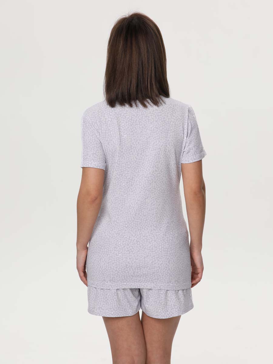  серый/белый