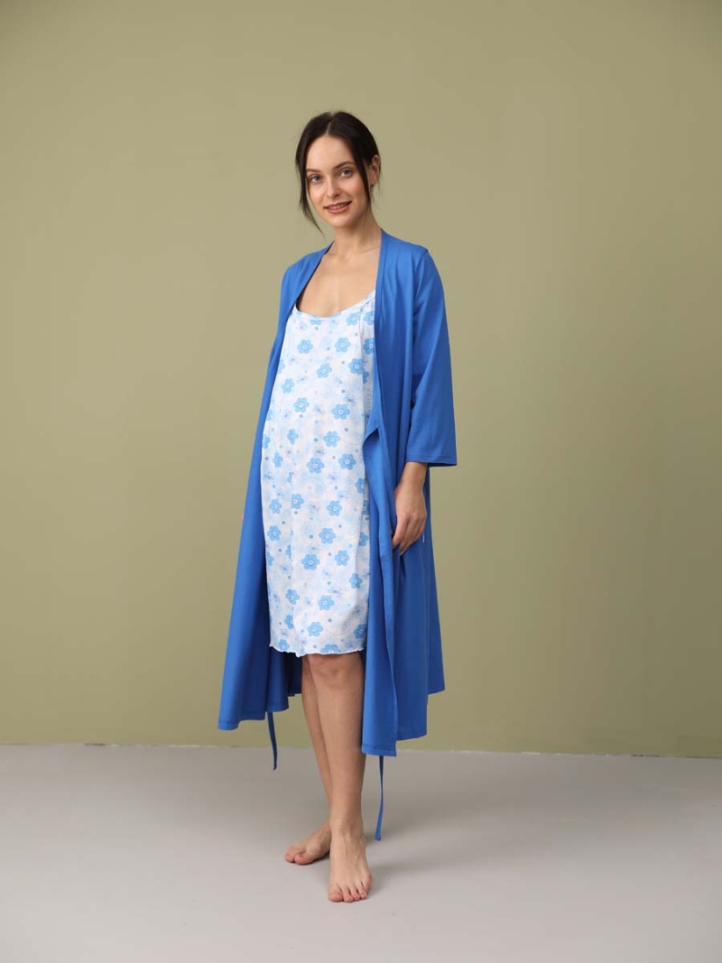  синий/белый