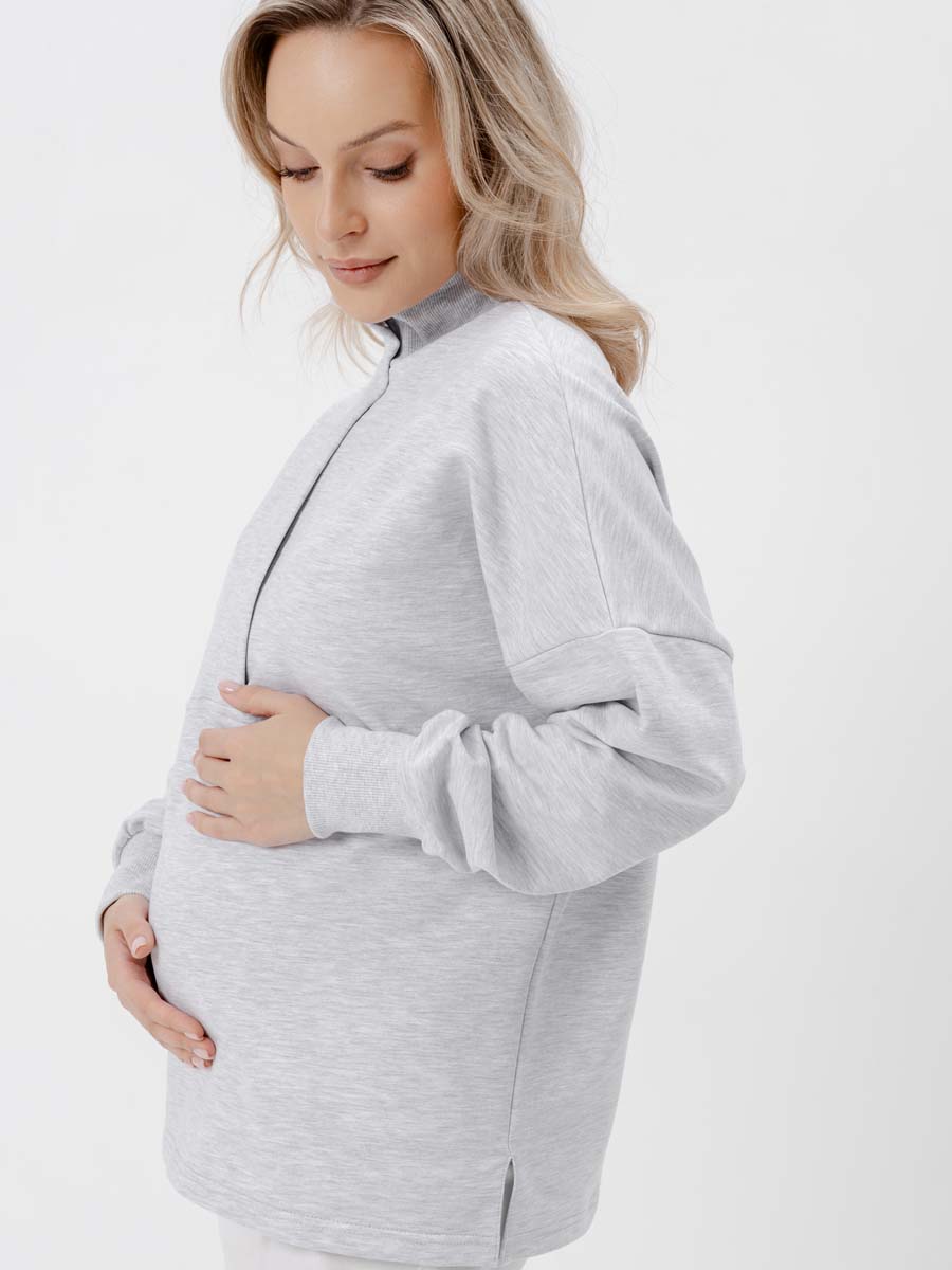  серый меланж