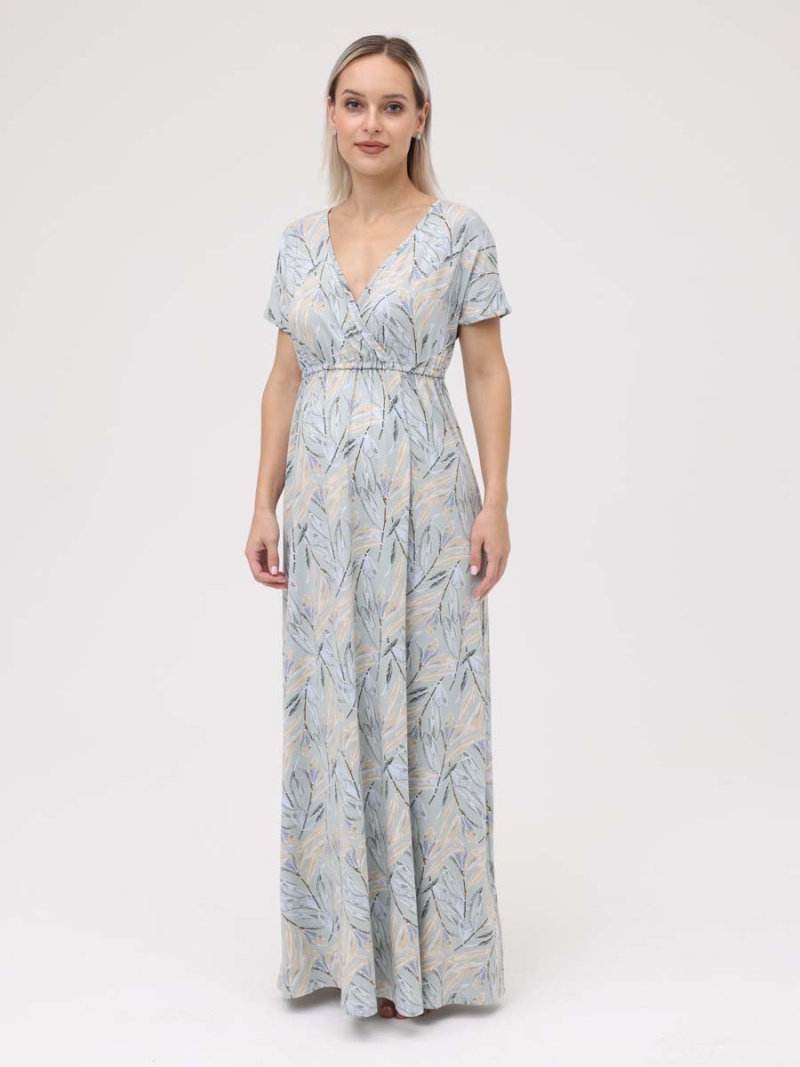  оливковый/голубой/желтый