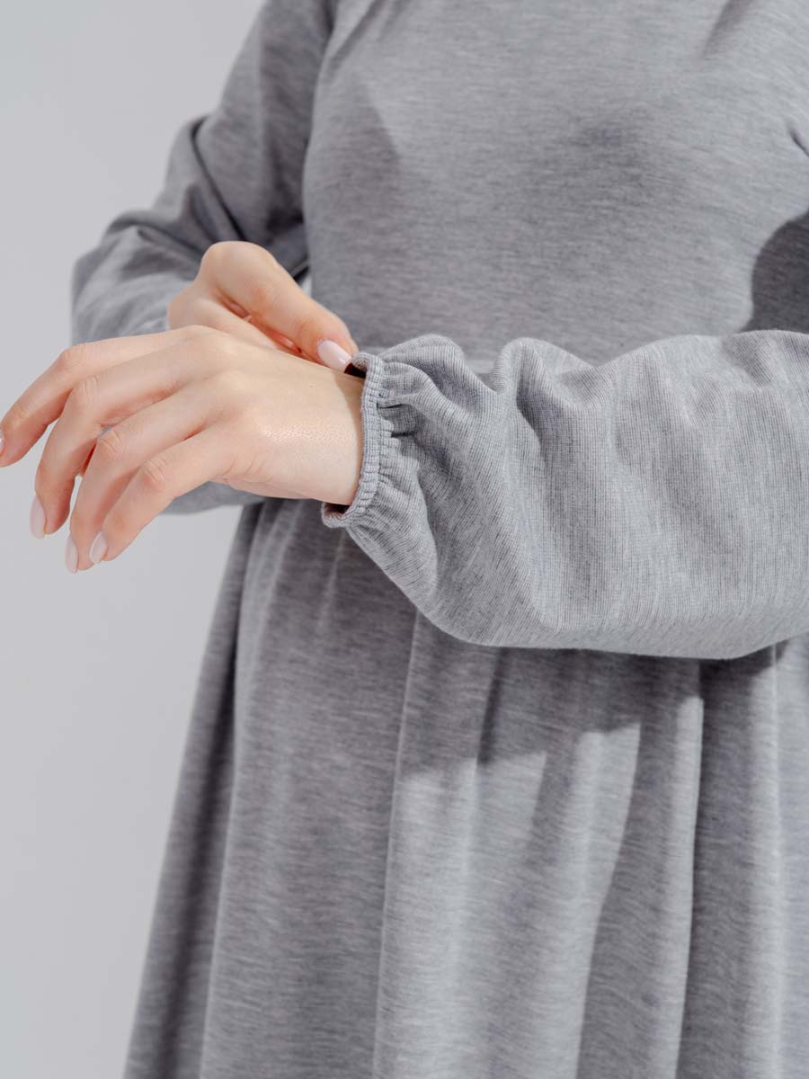  серый меланж