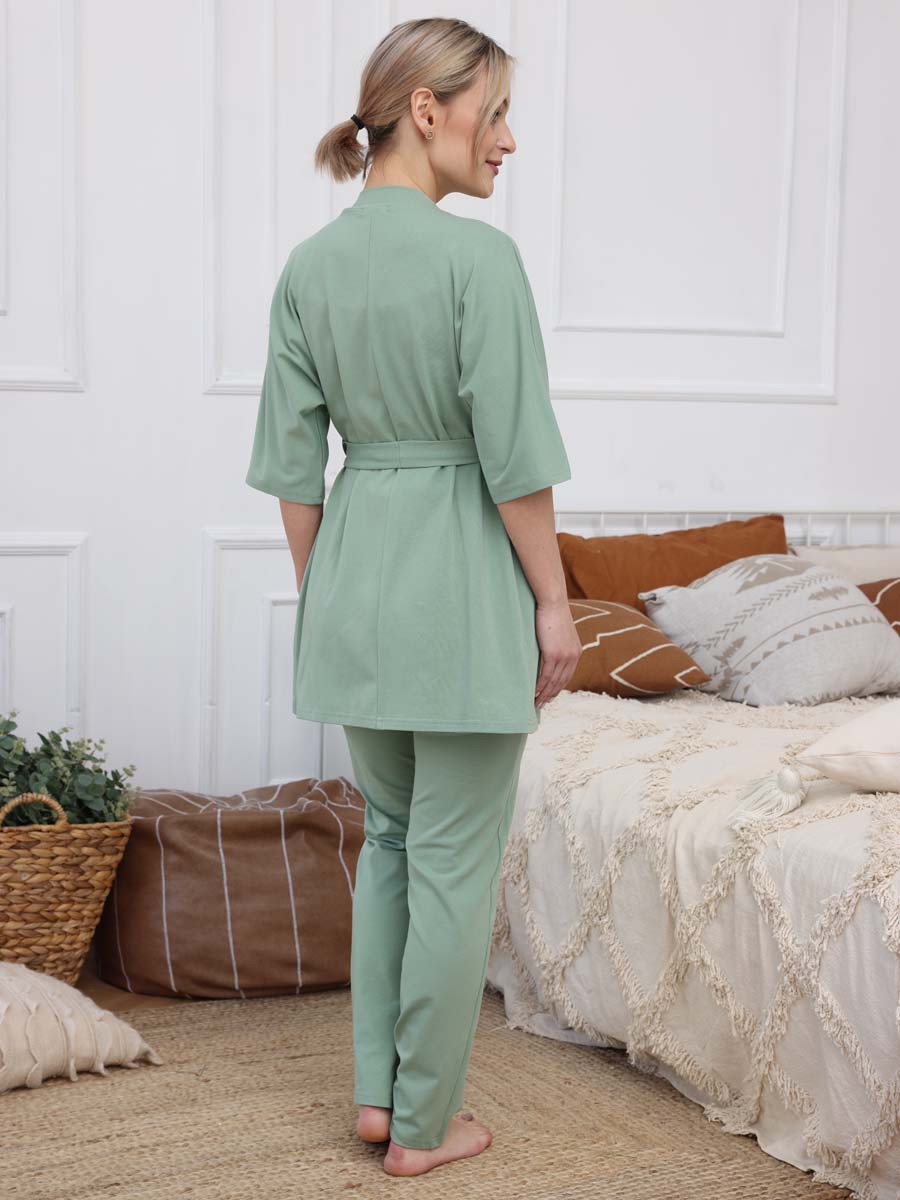  зеленый/молочный