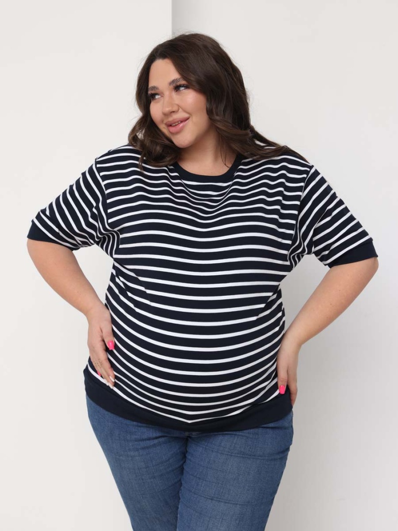  синий/белый