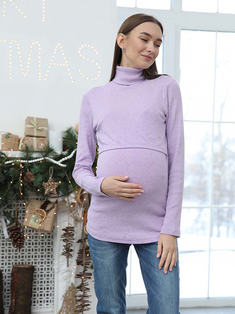  сиреневый меланж