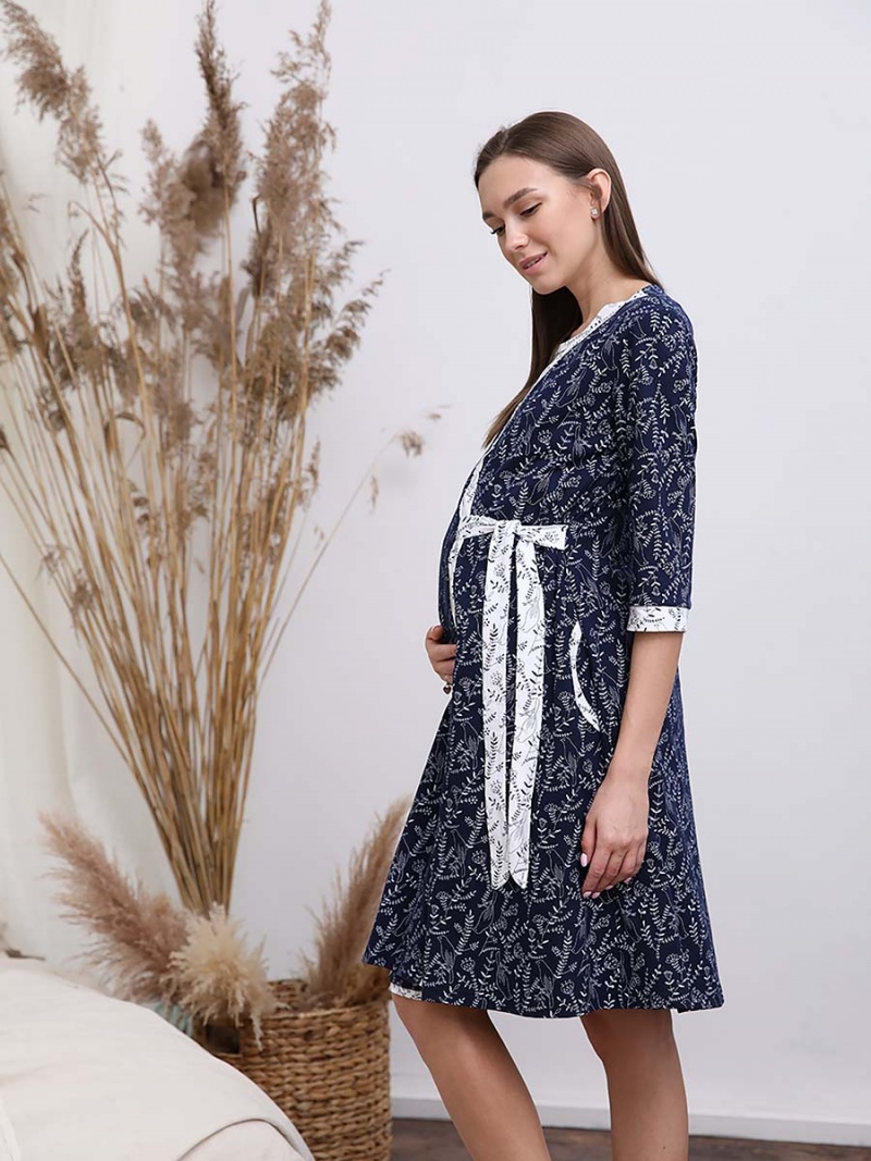  синий/белый