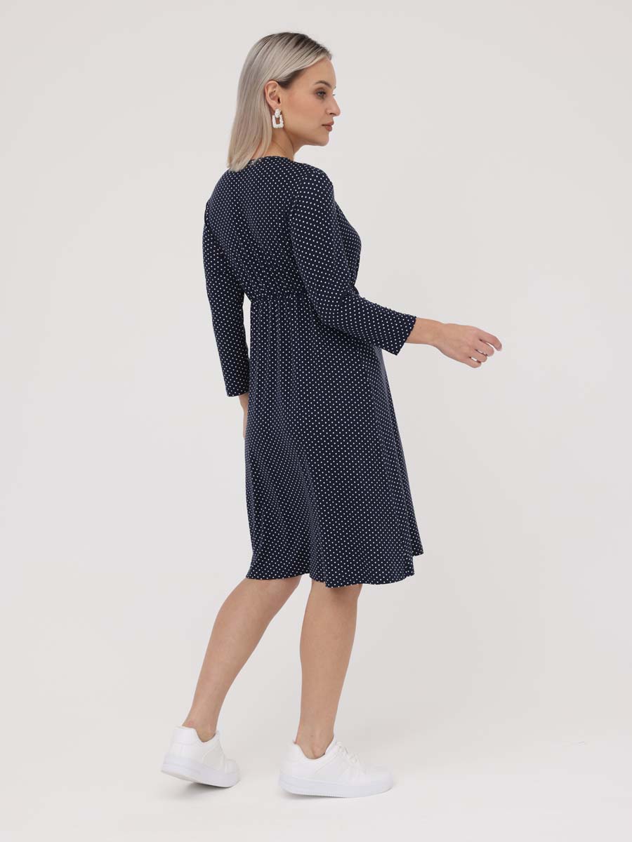  темно-синий/белый